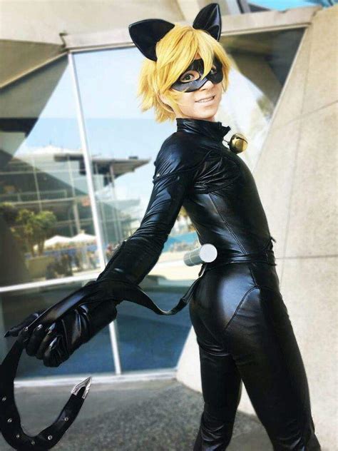 Miraculous Ladybug Cat Noir Complete Cosplay Costume For Adults Cat Hot Sex Picture