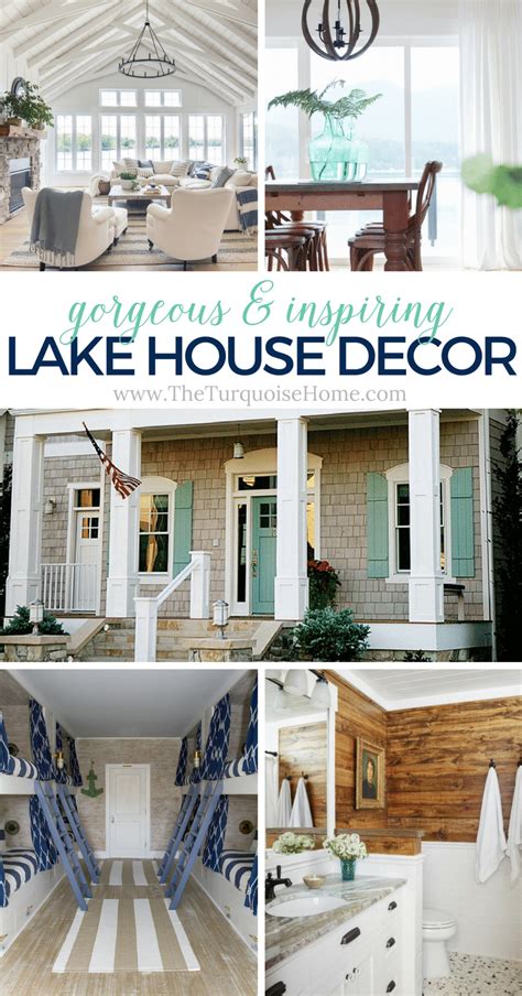 Beautiful Lake House Decor Inspiration The Turquoise Home
