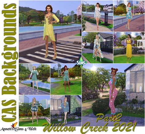 Cas Backgrounds Willow Creek 2021 Part 2 At Annetts Sims 4 Welt Lana