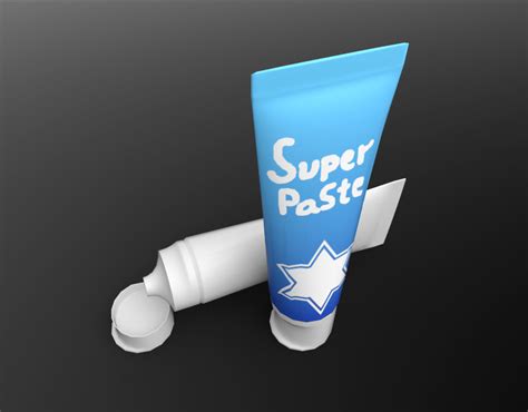 3d Model Toothpaste Tube Vr Ar Low Poly Cgtrader