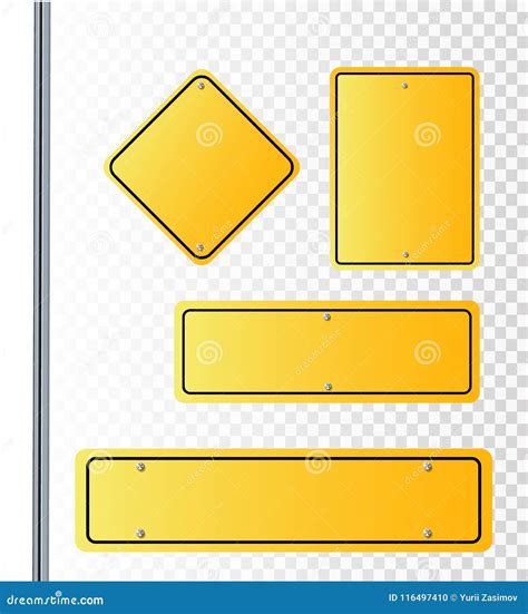 Vector Street Signs Vector Illustration Of 3 Way Street Signs Pointing