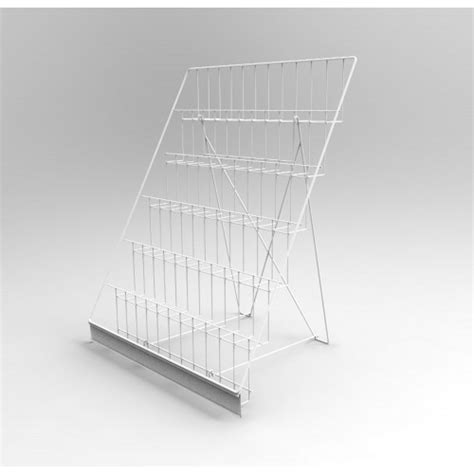 Fixturedisplays 6 Tiered Wire Display Rack For Tabletops 25 Open