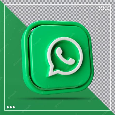 Premium Psd Social Media Whatsapp Icon Concept 3d Render
