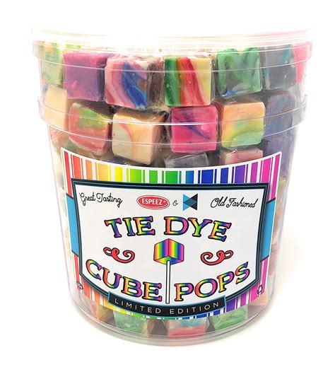 Hard Candy Cube Lollipop Suckers Individually Wrapped
