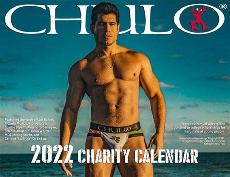 Chulo Calendar Dares To Bare Boy Culture Covering Hot Men Gay Issues Celebrities