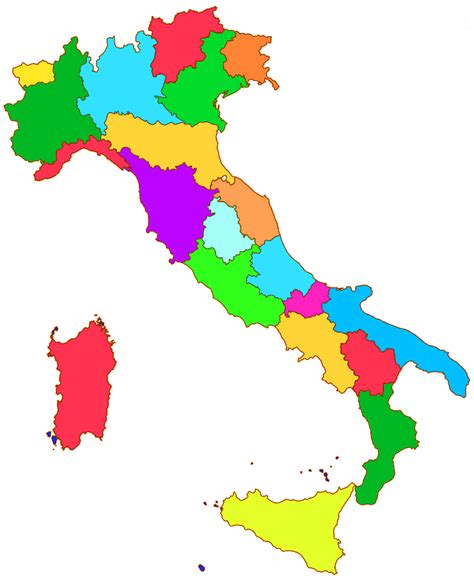 Cartina Italia Regioni Powerpoint Wrocawski Informator Internetowy