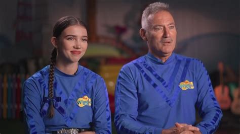 New Blue Wiggle Lucia Field With Dad And Og Wiggle Anthony Field On