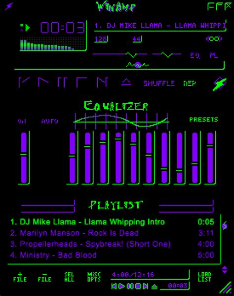Winamp Skin Gothicneon Free Download Borrow And Streaming
