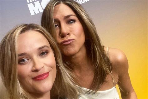Reese Witherspoon Reunites With Morning Show Costar Jennifer Aniston