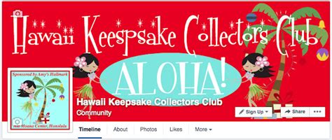 Hawaii Keepsake Collectors Club August 2015