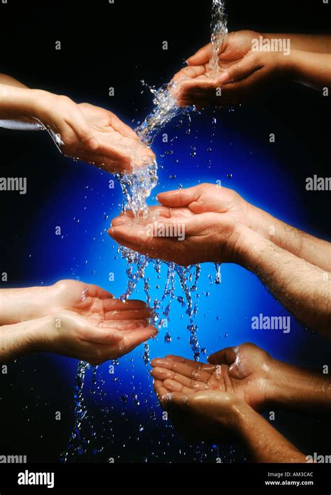 Hand Pouring Water