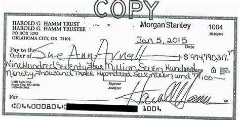 For example, if you want to move $50 from your checking to your savings account, you can write a check to cash to withdraw the $50 from. Harold Hamm's Wife Reportedly Cashed Check - Business Insider