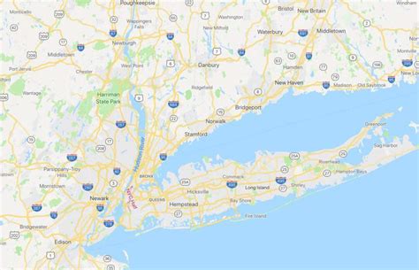 Connecticut New York Map | Zip Code Map