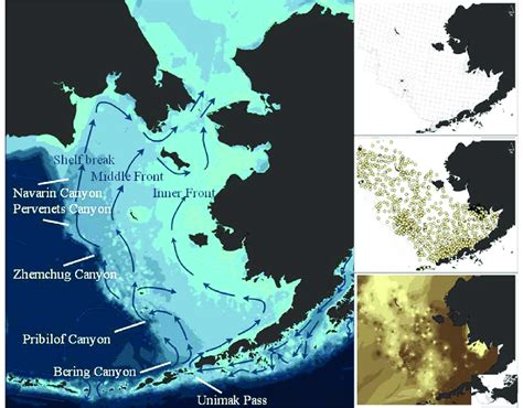 Eastern Bering Sea Shelf Main Panel Displays Depth Predominant