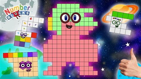 Numberblock Puzzle Tetris Game 143 Asmr Space Fanmade Animation Youtube