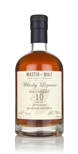 Master Of Malt 10 Year Old Speyside Whisky Liqueur Master Of Malt