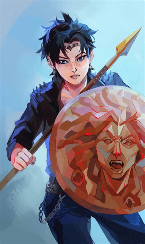 Review Of Old Percy Jackson Official Art References