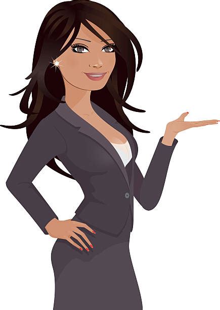 Best Sexy Women In Business Suits Illustrations Royalty Free Vector