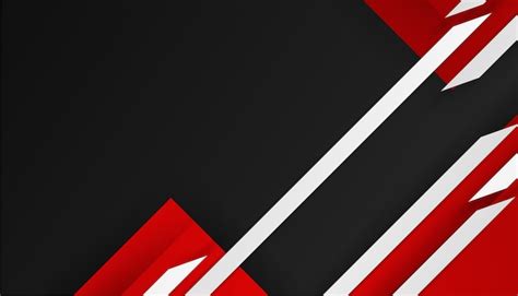 Premium Vector Modern Abstract Red And Black Background