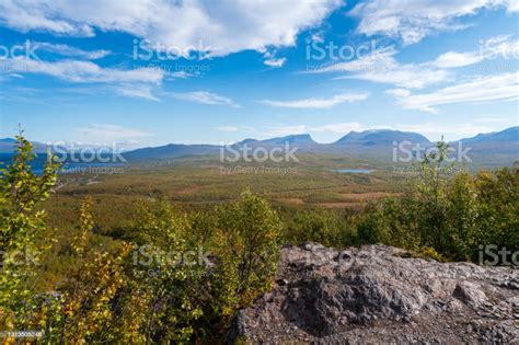 Lapponian Gate Famous Mountain Pass In The Swedish Arctic In Beautiful