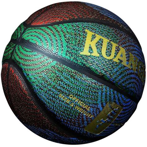 Kuangmi Cool Basketball Personality Street Ball Pu Leather Indoor