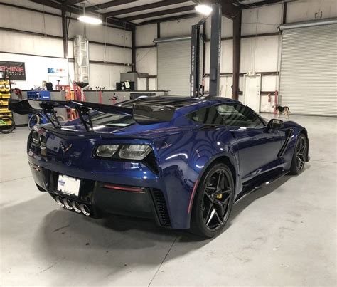 Chevrolet Corvette C7 Zr1 Painted In Admiral Blue Photo Taken By