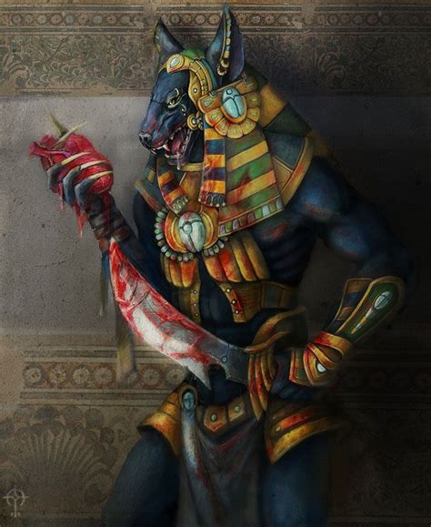 Heart Eater By FirstKeeper Anubis Egyptian Mythology Mythology