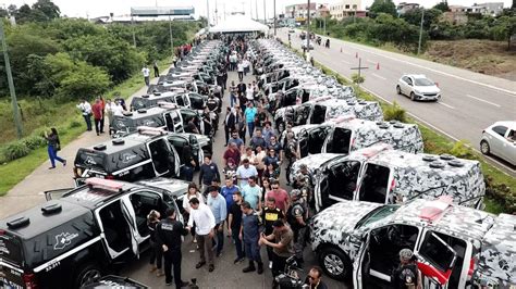 Governador Wilson Lima Entrega Mais 61 Viaturas às Polícias Civil E Militar Para Reforçar A