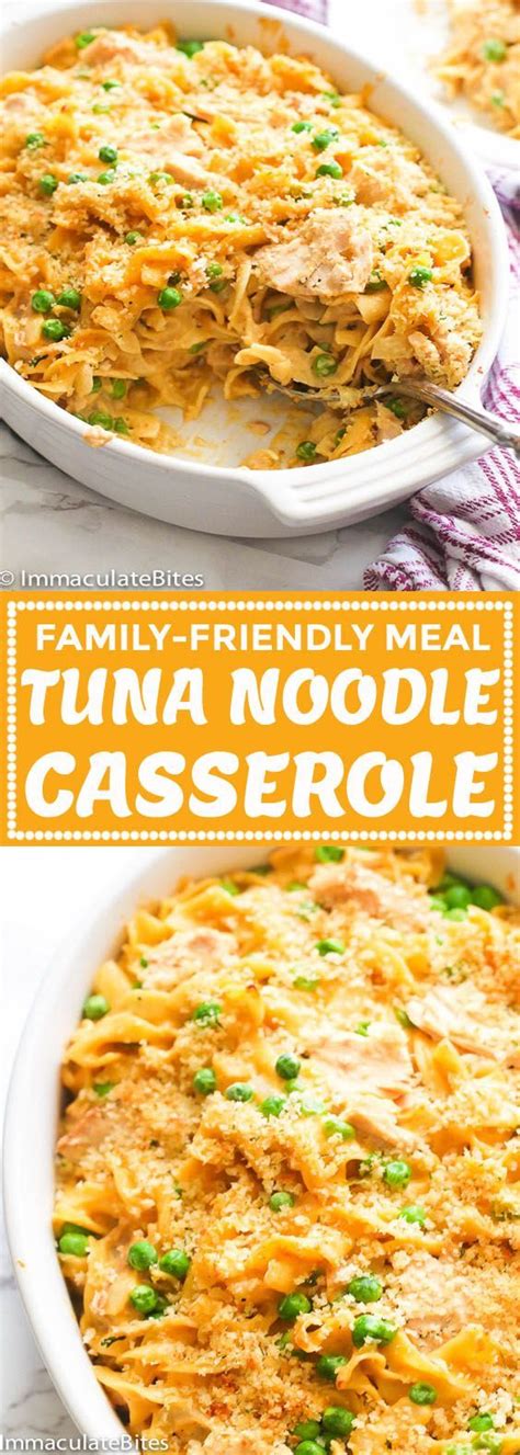 Tuna Noodle Casserole Easy Recipes Best Fromscratch Cheesy Creamy