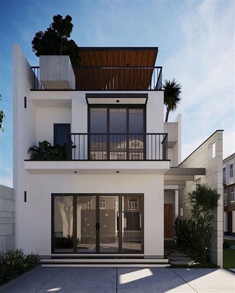 Small House Exterior Balcony Designs Pictures