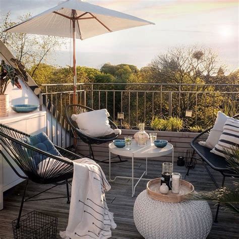 Schöne Ideen für deinen Balkon, dein Sommerwohnzimmer!