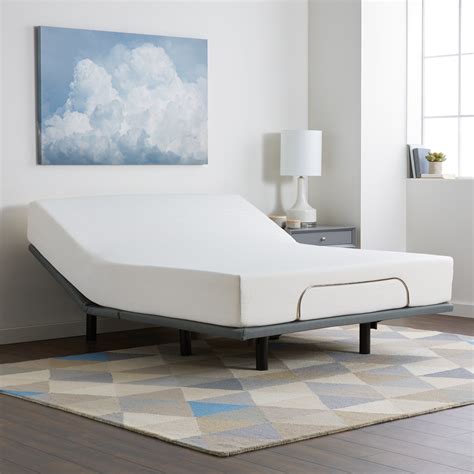 Select Luxury 10 Inch Gel Memory Foam Mattress And Adjustable Bed Set