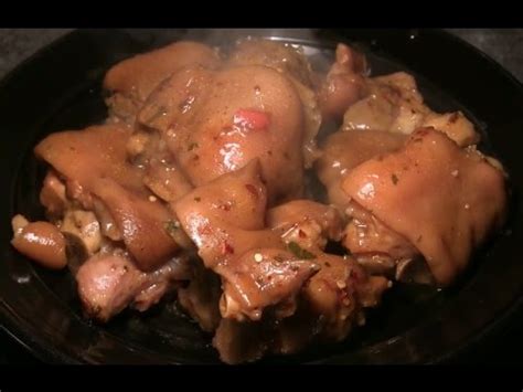 Soul Food PIG S FEET Recipe How To Make Tender Juicy Flavorful Pig S