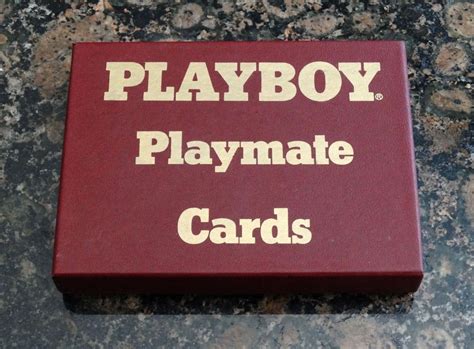 Playboy Playmate Centerfolds Pin Up Vintage Playing Cards Decks Still