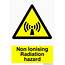 Non Ionising Radiation Hazard Warning Sign  Health And Safety Signs