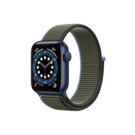 The new apple watch series 6 is here. Apple Watch Series 6 42MM Blue Aluminum GPS - Sport Loop ...