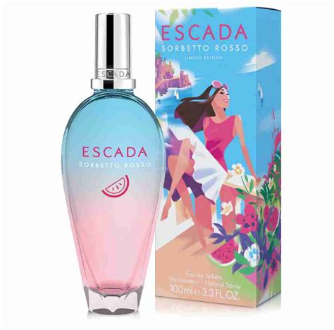 New Perfume Review Escada Sorbetto Rosso Melon Of The Sea Colognoisseur