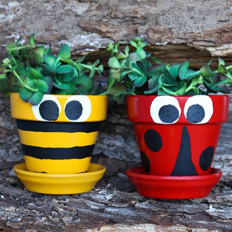 Painted Flower Pots You Can Create For Your Garden