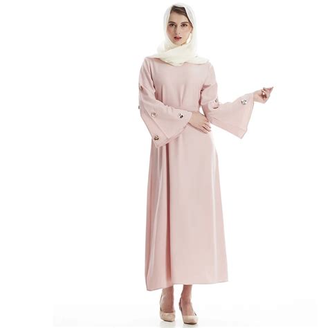 Buy Fashion Muslim Maxi Dress Abaya Belt Gowns Hijab Thobe Islamic Prayer