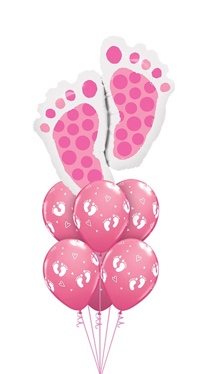 Baby Feet Pink Luxury Yolo Party Shop