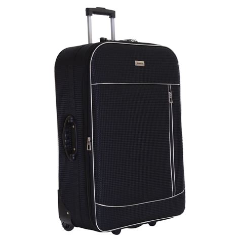 Extra Large Xl Small Cabin Expandable Wheeled Suitcase Luggage Trolley