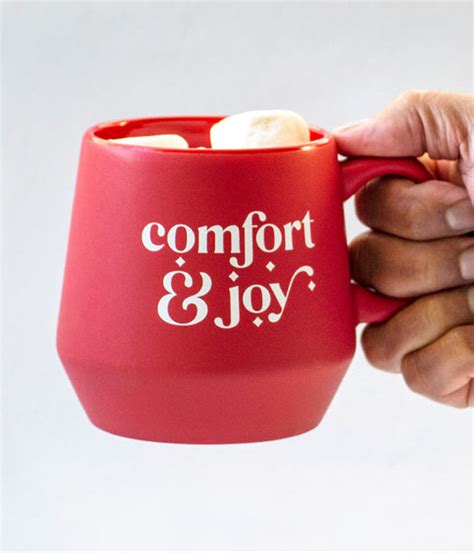 Comfort And Joy Red Christmas Mug 139made Llc