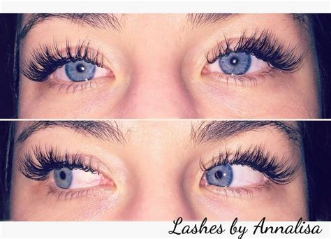 These Lash Extensions C Curl 14mm On My Client Look So Beautiful With Her Blue Eyes😍