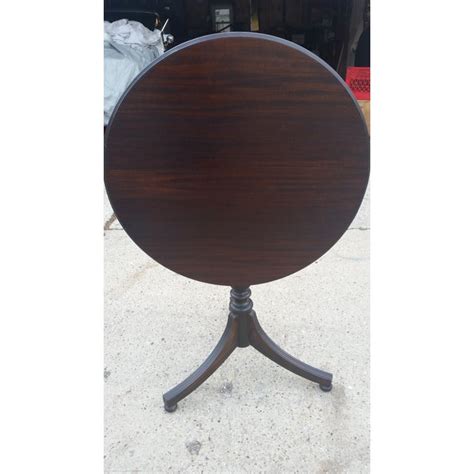Antique Imperial Round Mahogany Flip Top Table Chairish