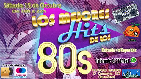 Fiesta Los Mejores Hits De Los 80s 🕺🏻 Long Play 80