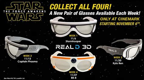 have you gotten your force awakens 3d glasses yet