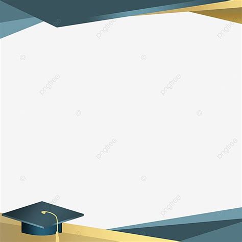 Graduation Certificate Border Of An Educational Institution Textured