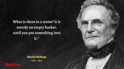Charles Babbage Quotes