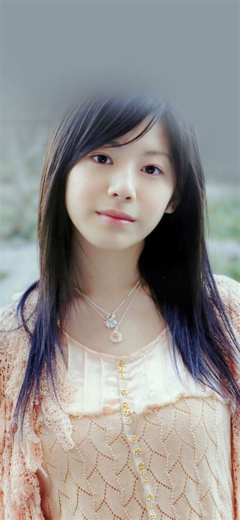 Iphone Wallpaper Hj07 Kaho Japanese Girl Actress