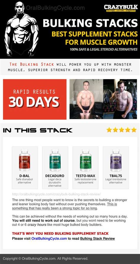Best Bulking Supplement Stacks Muscle Building Stacks Muscle Growth